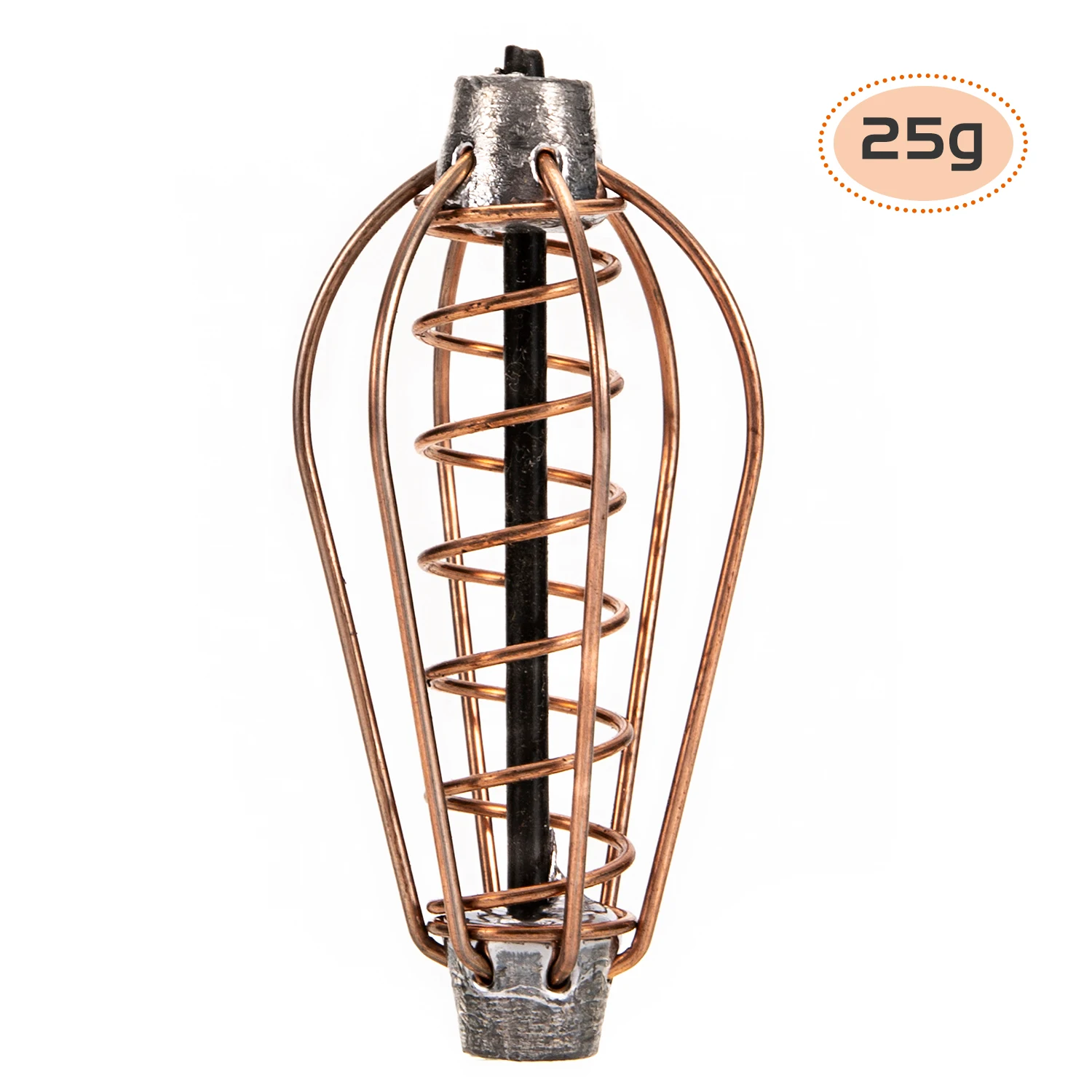 Crankbaits Spring Fishing Feeder Silicone Bait Thrower Lure Cage Inline Tackle Tool for Carp | Спорт и развлечения