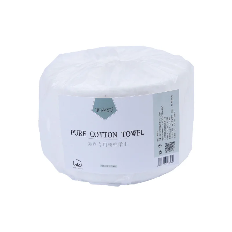 

custom disposable face towel cleansing towel large roll 330g