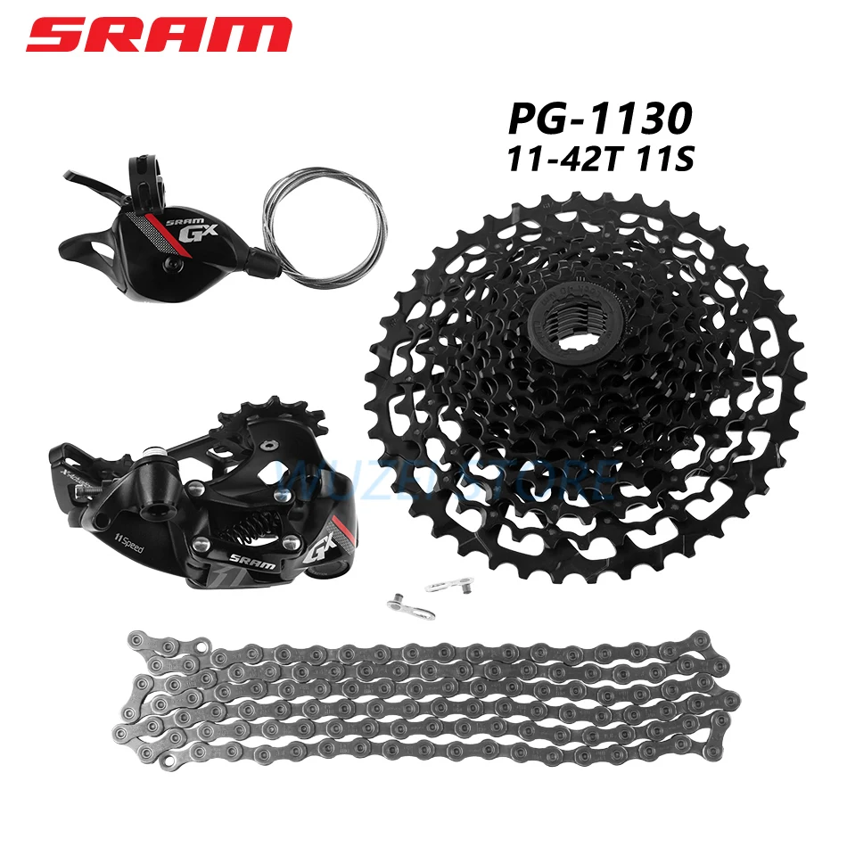 SRAM GX NX 11 скоростной переключатель комплект групп 1x11s задний переключатель триггерный переключатель передач PG1130 11-42T XG1150 10-42T маховик цепи костюм
