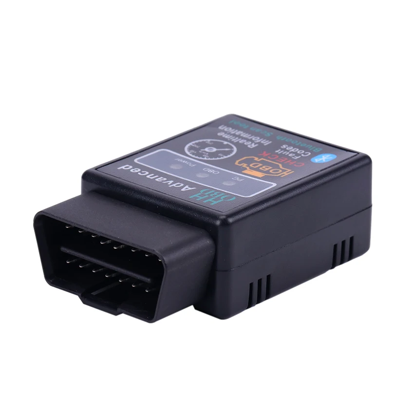 Диагностический сканер HH OBD V2.1 Epistar Bluetooth-адаптер для диагностики автомобиля