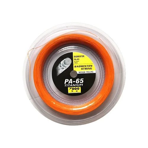 orange 200 м PA65 титана для бадминтона/ракетка для бадминтона - Цвет: orange