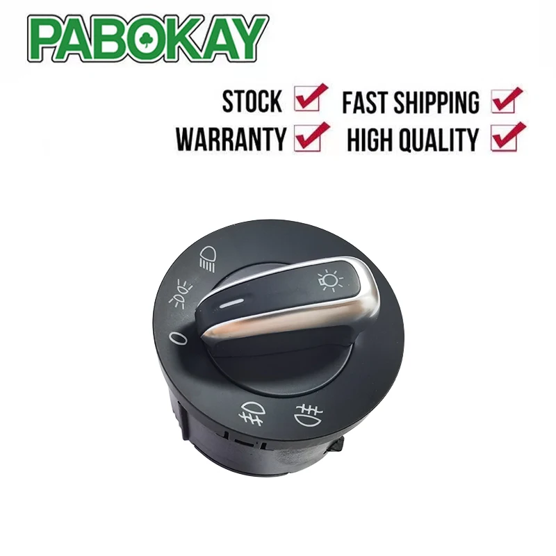 Переключатель управления автомобильной фарой для Volkswagen Passat B5 B6 Polo Touran Bora CC Vw Golf 4