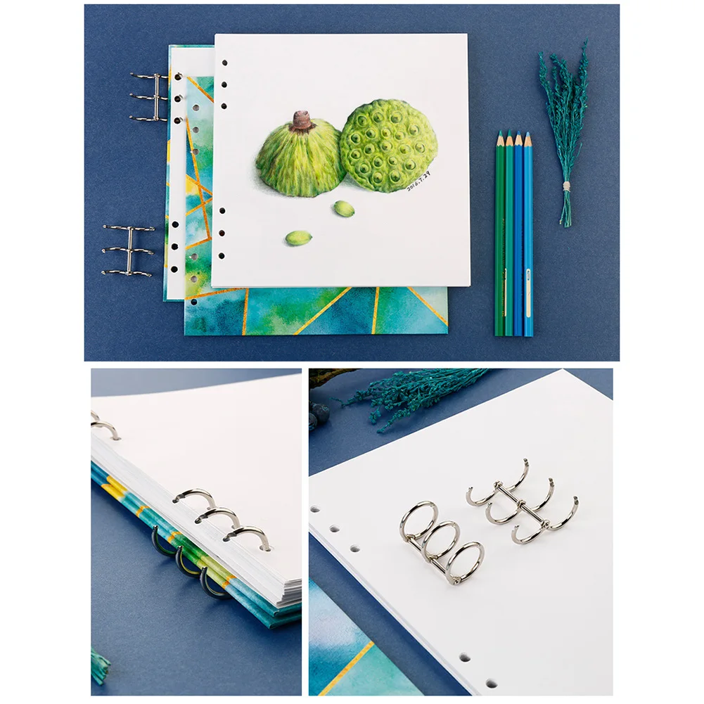 Роспись акварелью свободных листьев фотография искусства 40 листов ручная