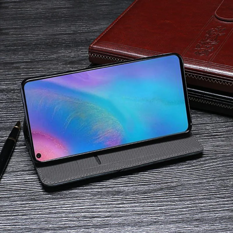 Роскошный кожаный защитный чехол-книжка iTien в стиле ретро для Huawei P30 Pro