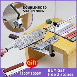 new knife sharpener professional diamond sharpening stone whetstone kitchen tools accessories gadgets grinding set ruixin pro free global shipping