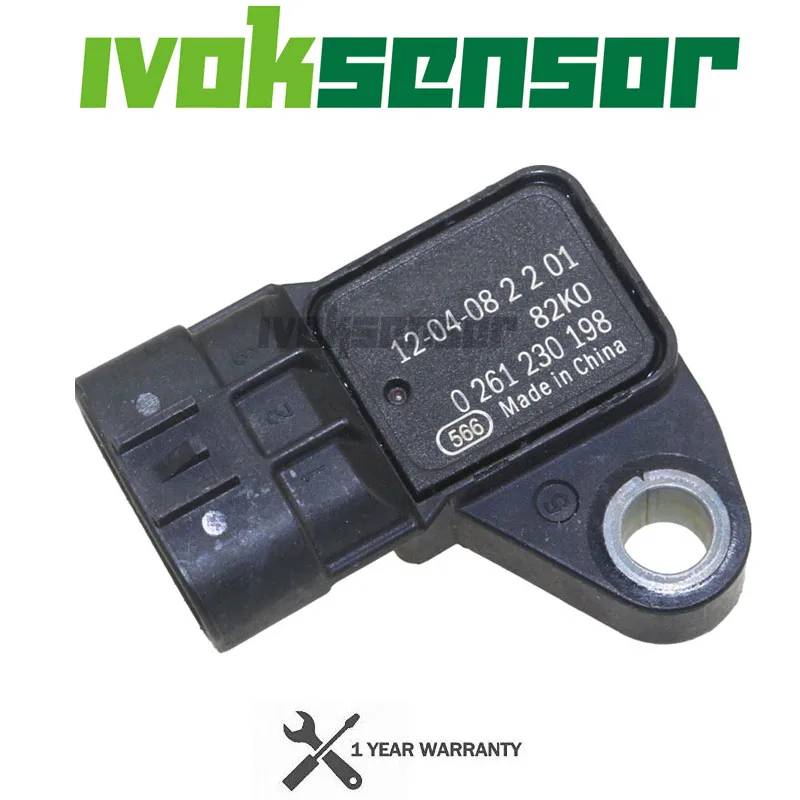 Датчик абсолютной карты коллектора датчик впускного давления воздуха Druck для Opel