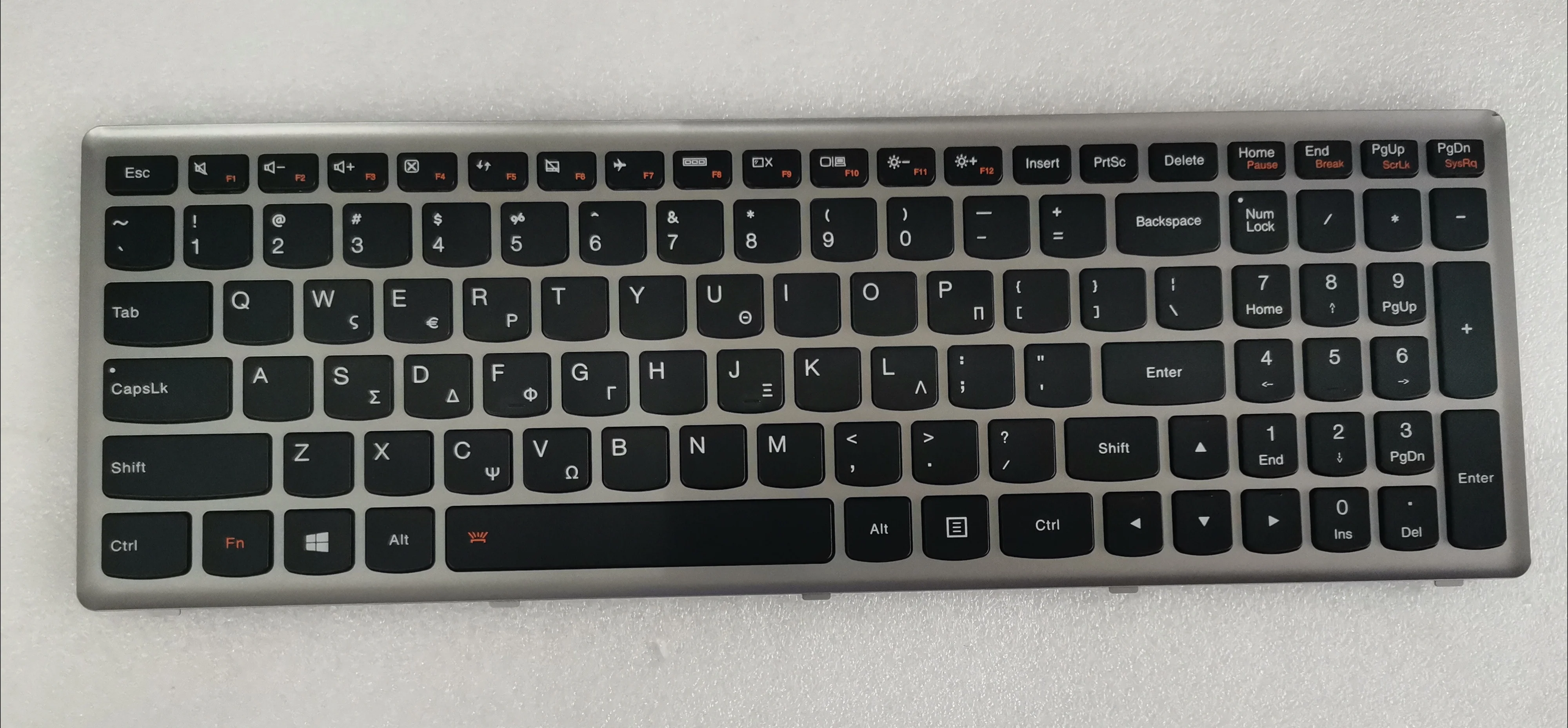 Новый Для Lenovo U510 Z710 GK язык подсветкой клавиатуры ноутбука FRU T6B1-GRE 25211311 9Z. N8RBU.B0L |