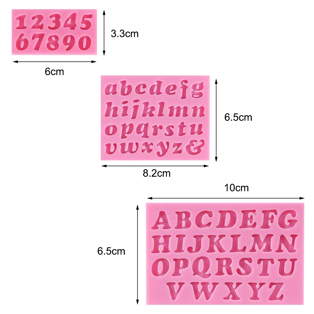 3 шт./компл. DIY Инструменты для украшения торта шоколадная форма с буквенным