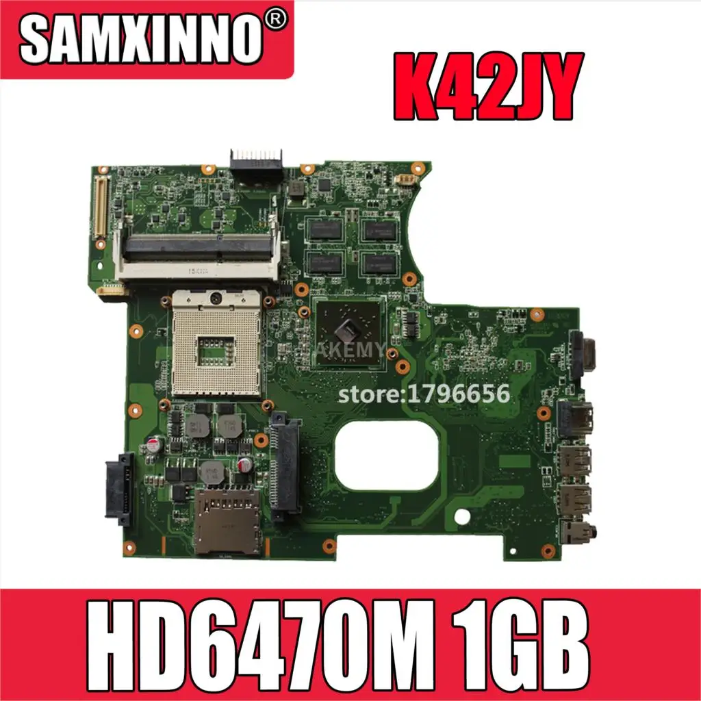 K42JY материнская плата HD6470M 1 ГБ REV: 4 для For Asus X42J A42J K42JR ноутбука тест на материнскую