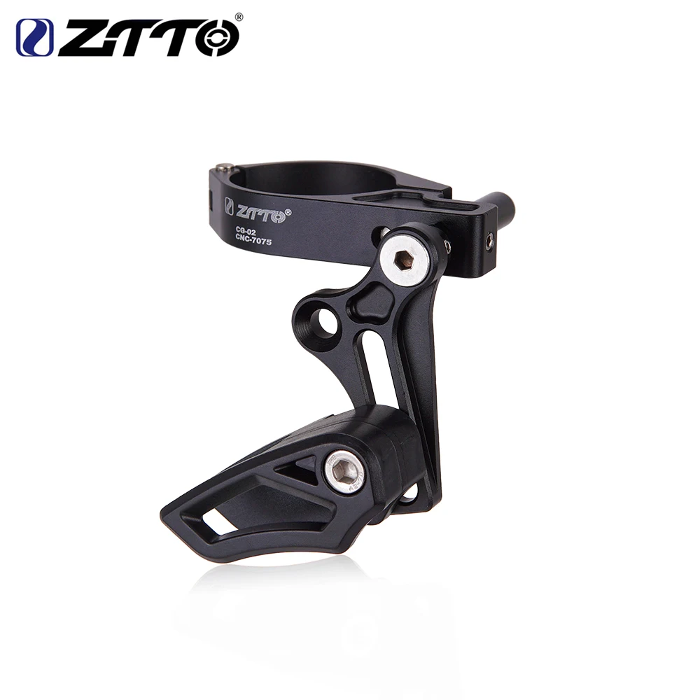 

ZTTO CG02 MTB Bicycle Chain Guide Drop Catcher 31.8 34.9 Clamp Mount Adjustable for Mountain Gravel Bike Single Disc 1X System
