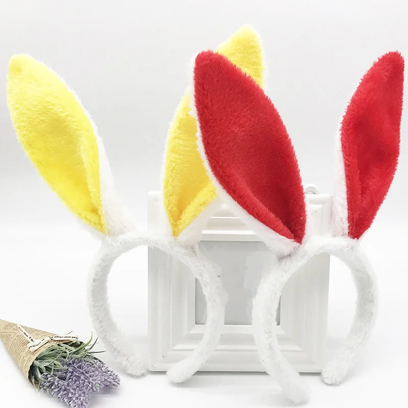 

Cute Cartoon Adult Children Rabbit Ears Bendable Folding Headband Hair Accessories Accessories for Women