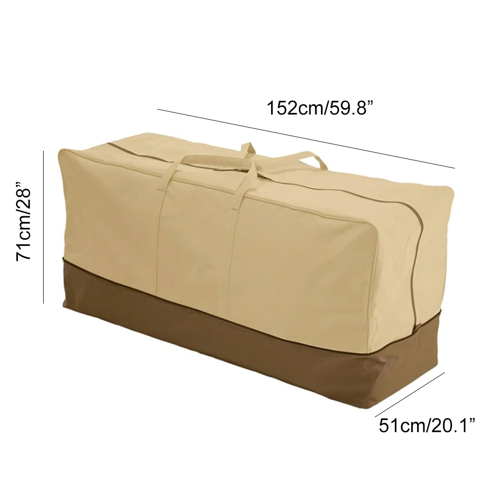 

Outdoor Furniture Cushion Storage Bag Christmas Tree Organizer Home Multi-Function Large Capacity Sundries Finishing Container