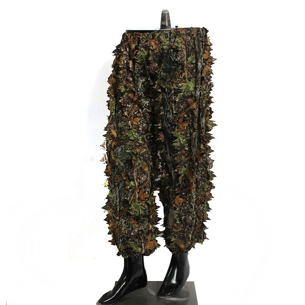 Охотничий костюм Ghillie 3D бионический камуфляж лист камуфляж джунгли лесной наблюдение за птицами манто одежда для охоты