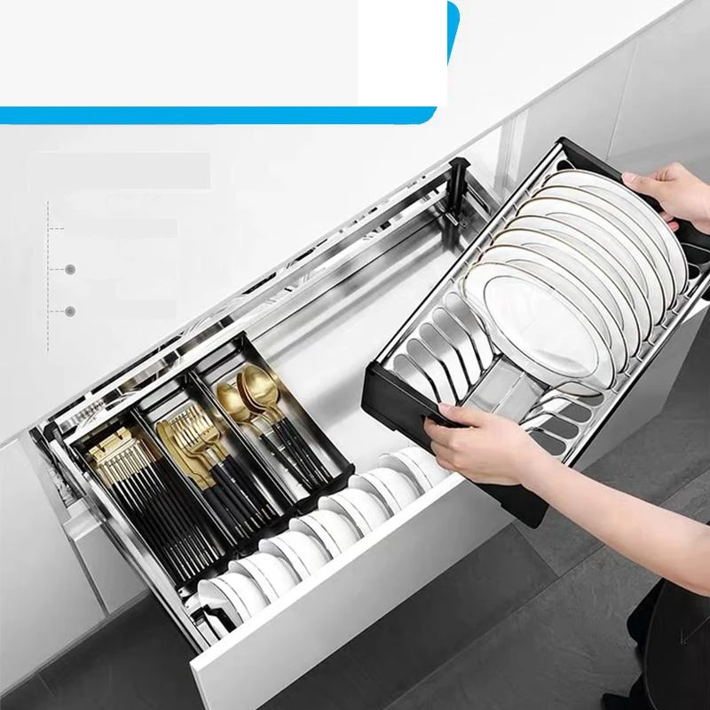 

Pantry Mutfak Organizador Armario Cocina Stainless Steel Cozinha Organizer Cuisine Kitchen Cabinet Cestas Para Organizar Basket