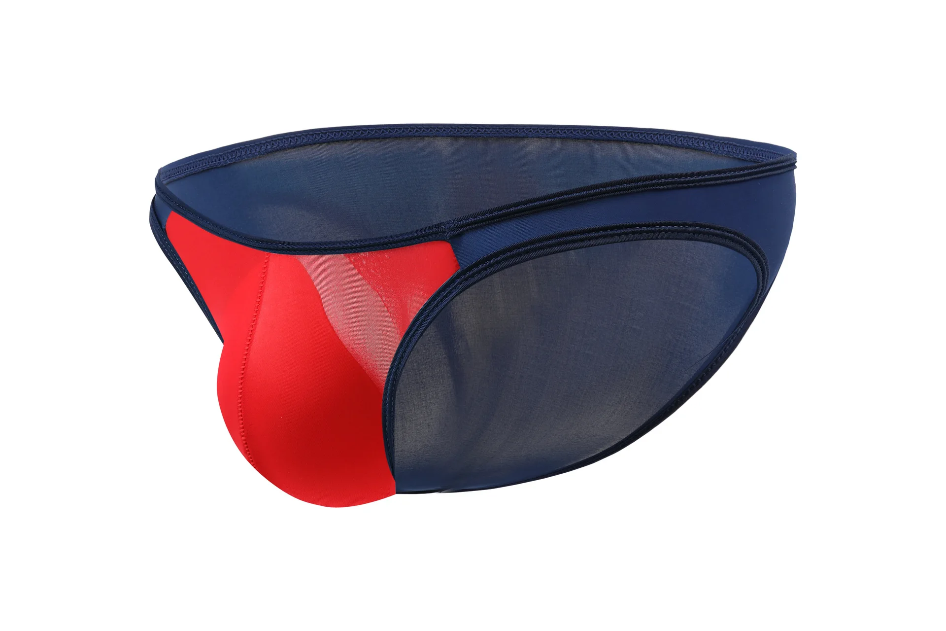 Мужские короткие дышащие сексуальные брифы из ледяного шелка эротическое