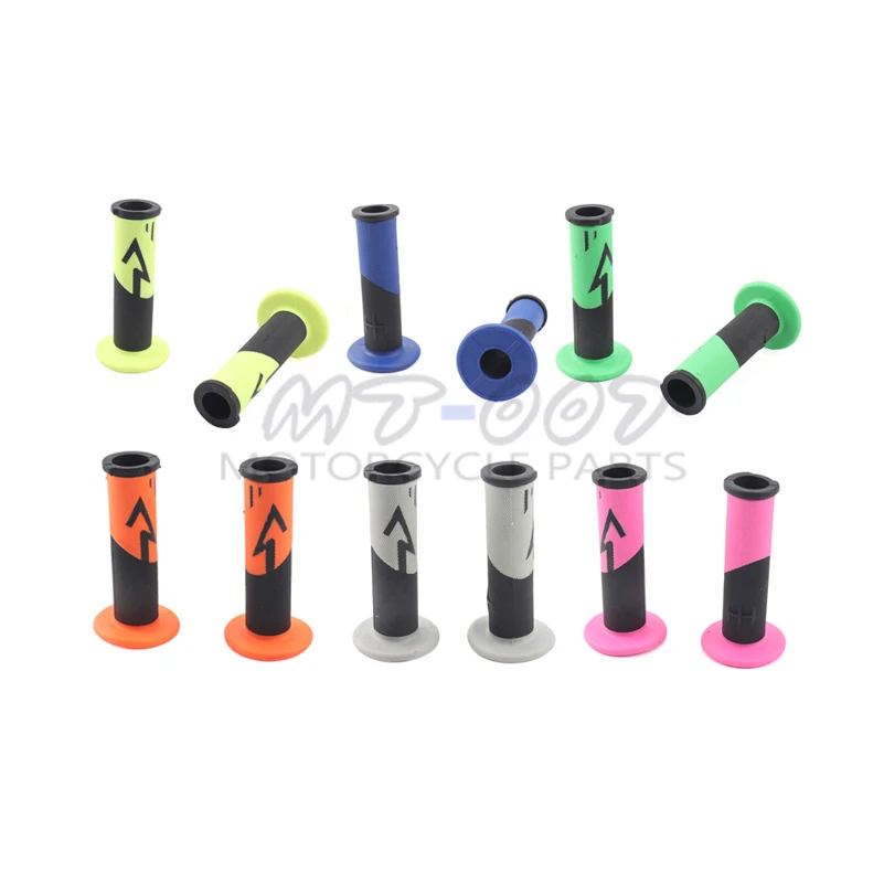 

6 colors Motorcycle grips Motocross grip handle bar DIRT PIT BIKE MOTOCROSS 7/8" HANDLEBAR RUBBER Dual Density MX Grips