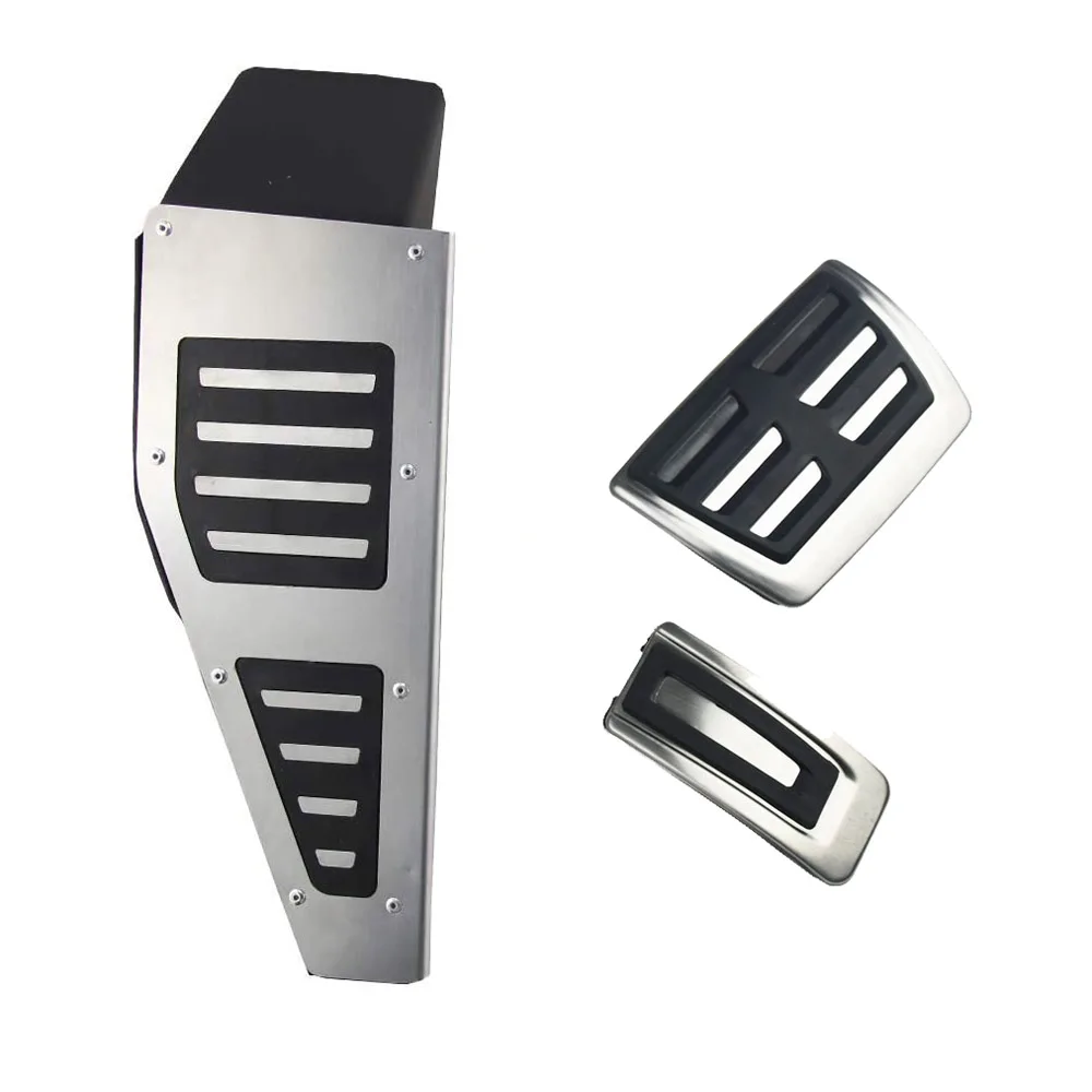 

Stainless Steel Pedal Cover For VW GOLF 7 GTi MK7 POLO A05 Passat B8 for Skoda Rapid Octavia 5E 5F A7 2014+