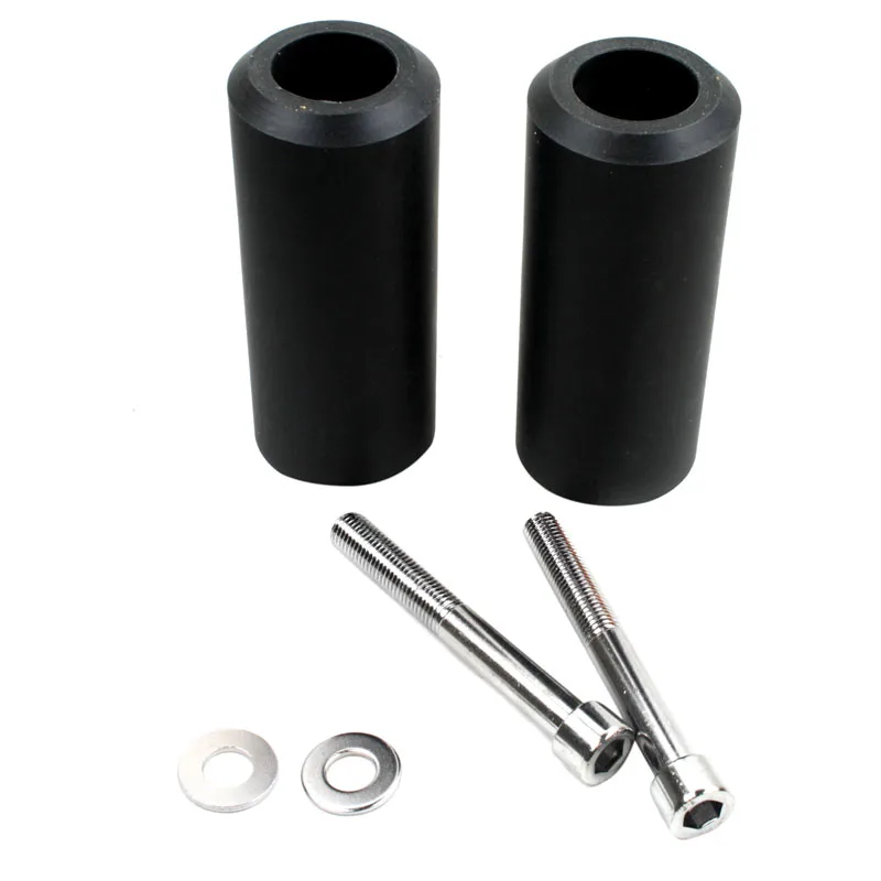 Мотоциклетные черные Углеродные Неразрезанные слайдеры рамы защита от падения