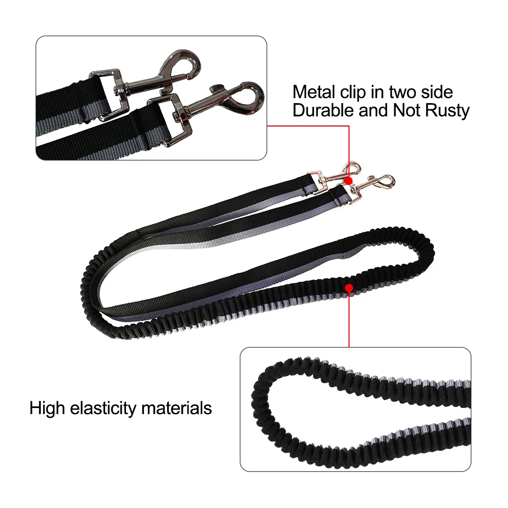 Выдвижной Поводок для собак с поясной сумкой эластичный пояс домашних животных
