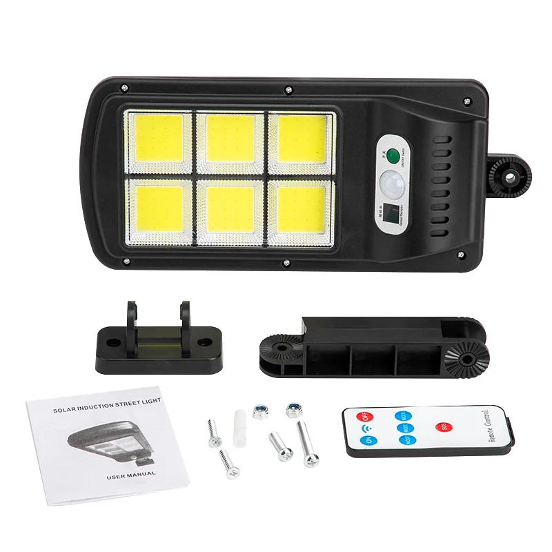 Светодиодный уличный фонарь на солнечной батарее водонепроницаемый настенный