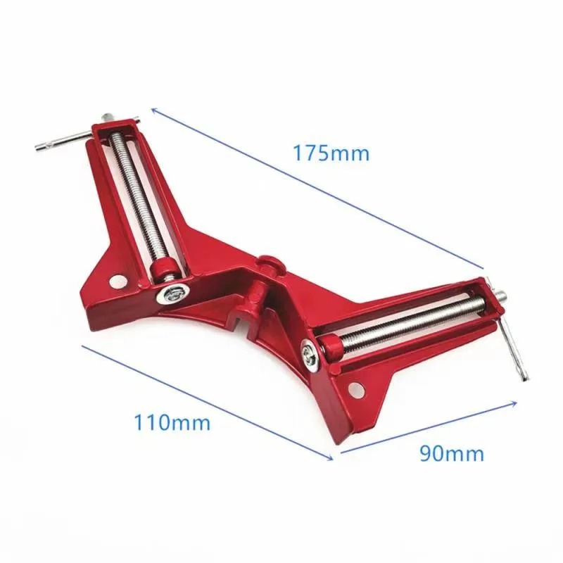 

1PC Rugged 90 Degree Right Clamp DIY Corner Clamps Quick Fixed Fishtank Glass Wood Picture Frame Woodwork Right