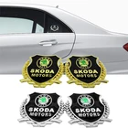 2 шт. автомобильные боковые наклейки значок для Skoda Yeti Kamiq Superb 2 Rapid Kodiaq Fabia 2 Octivia A5 A7 Karoq Citigo Vision S Аксессуары