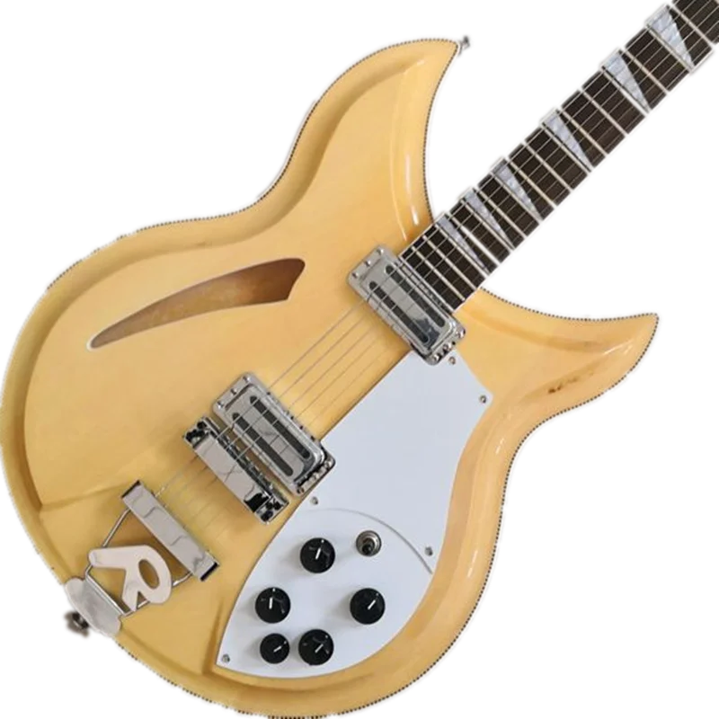 Электрогитара PRS Half Hollow Log 6 струн Стоковая обработка Профессиональная Гитара на