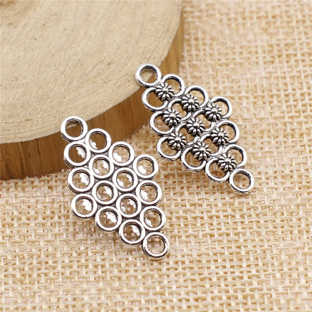 

15pcs 29x17mm Motif S Pendant Charms DIY Jewelry Making Jewelry Finding