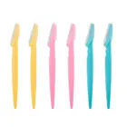 Профессиональный триммер для бровей, 6 шт., бритва для удаления волос на лице, острый макияж, косметический нож для бровей придание формы, макияж, инструменты для красоты