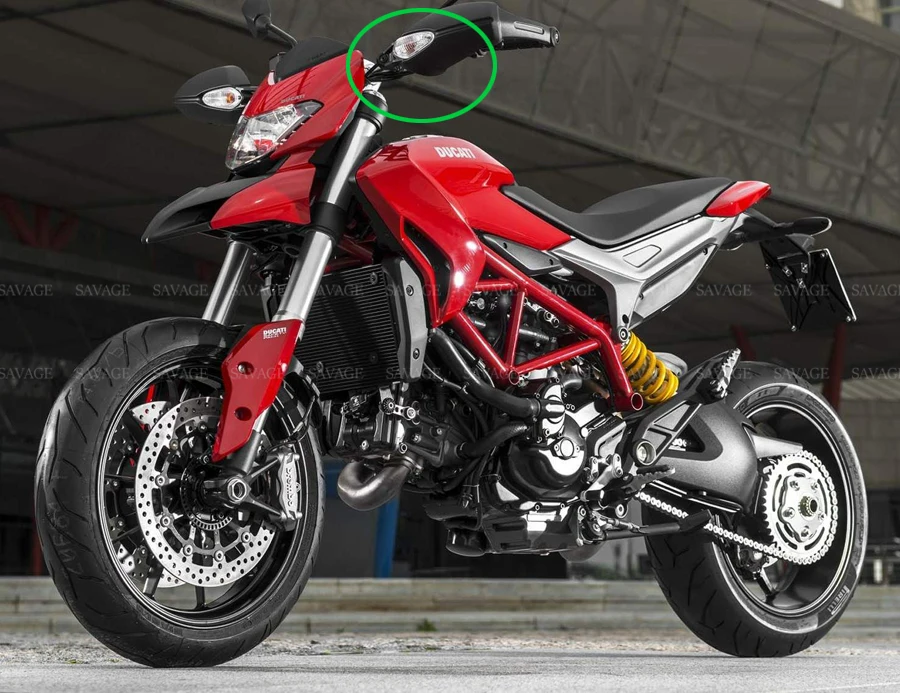 Передний указатель поворосветильник для DUCATI Hypermotard/SP 820/ Hyperstrada 821 2013 2014 2015