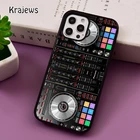 Чехол для телефона dj music для iPhone 5 SE 2020 6S 7 8 Plus 12 13 mini 11 Pro X XR XS Max Samsung S8 S9 S10