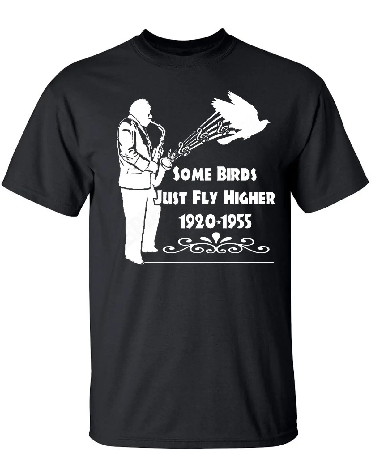Футболка в стиле Charlie Parker Bird Miles Davis Be Bop Jazz Мужские футболки летнем Модные мужские