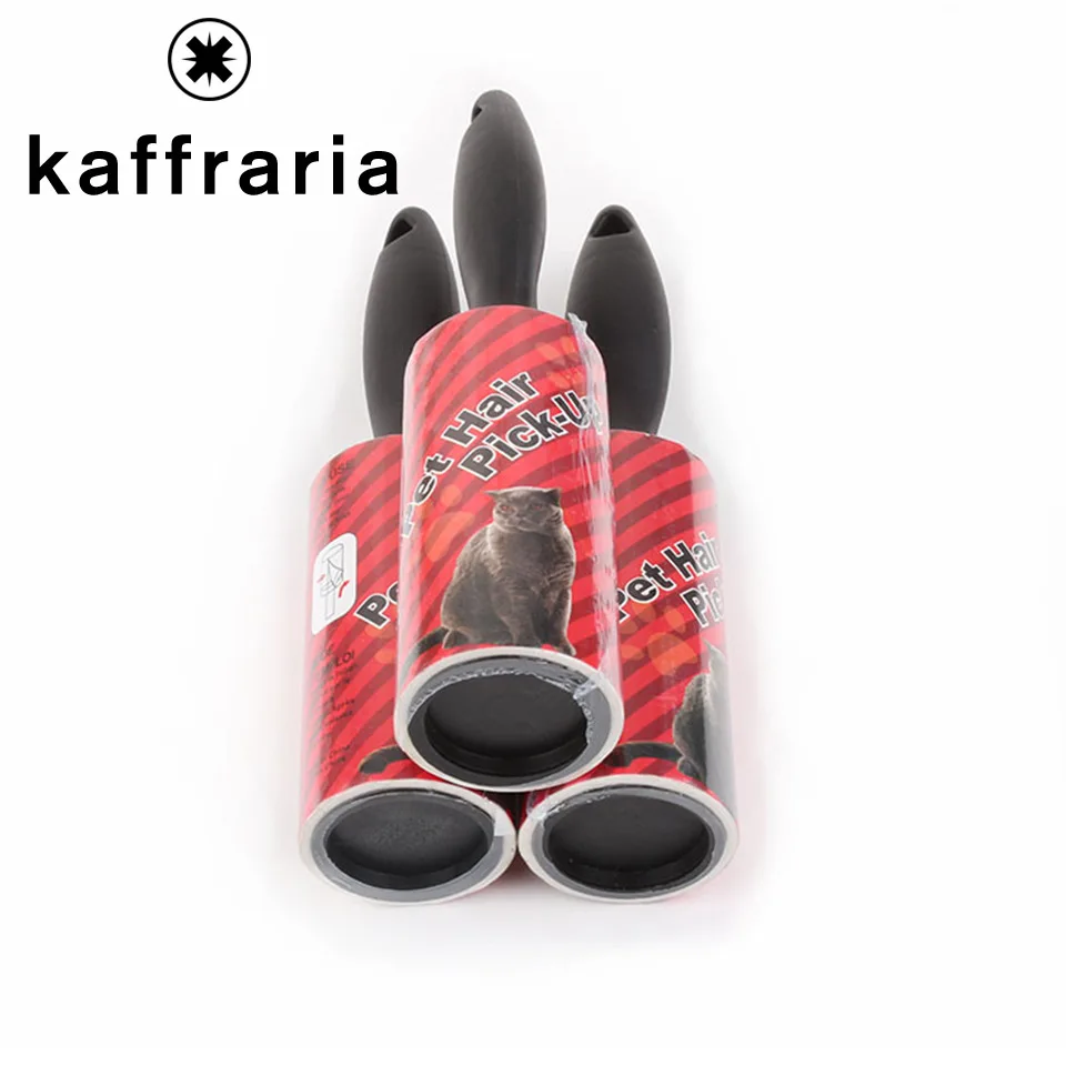 Приклеивание ворсинок на роликах для удаления пыли кошек и собак многоразовые