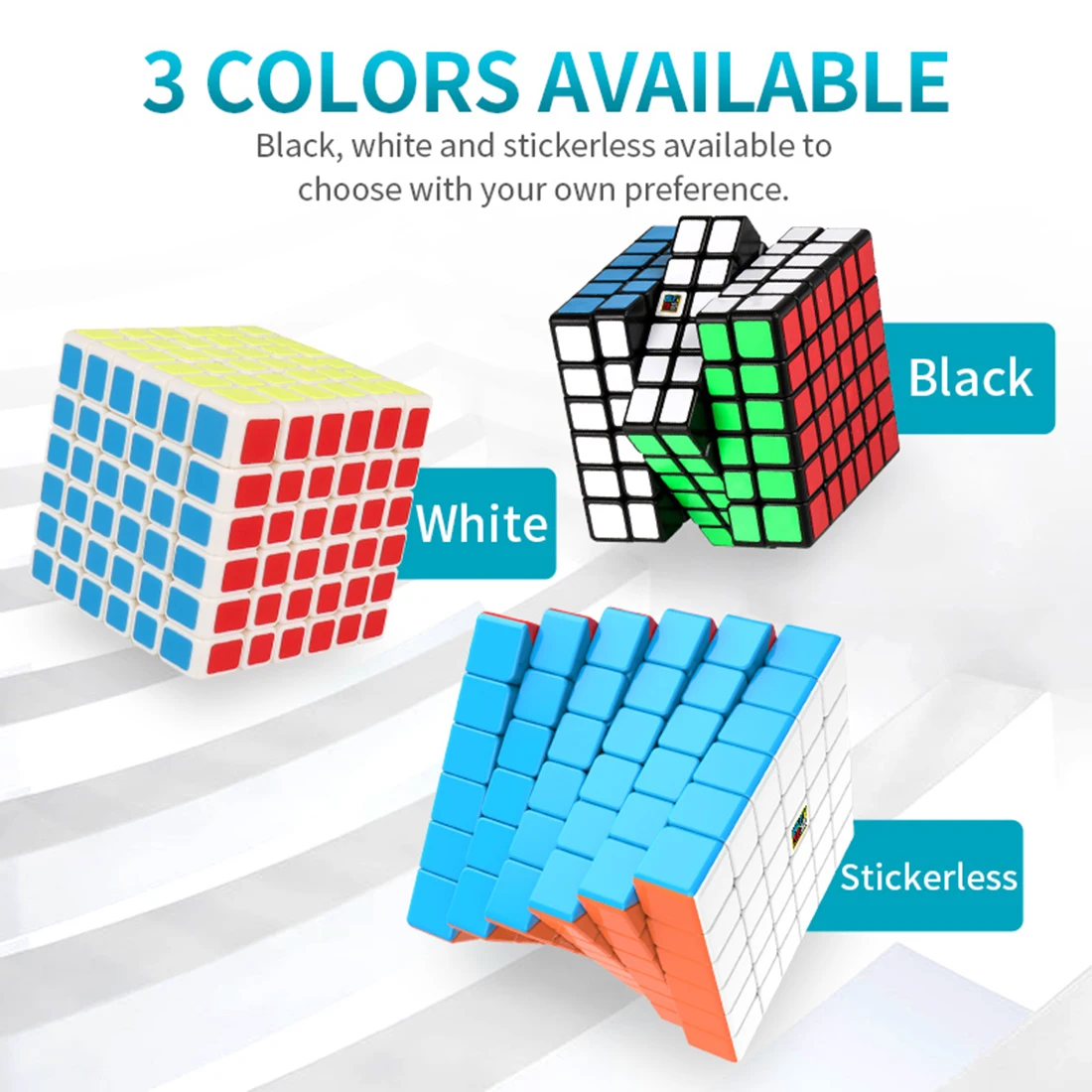 MF8863 Cubing Class Meilong 6 6x6x6 волшебный куб 6x6 speed Magics Cube-разноцветный