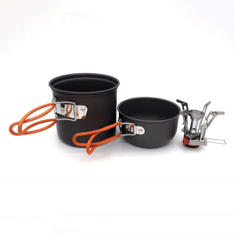 Походный горшок из алюминиевого сплава походная Туристическая посуда для