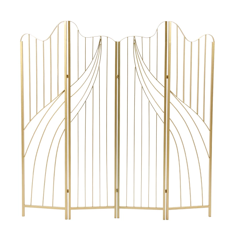 

Офисный дешевый современный дизайн стен железные перегородки для комнаты с золотым покрытием декоративные перегородки складной экран