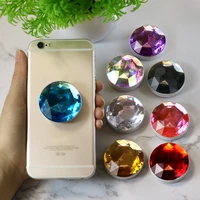 Diamond universal phone holder tablet stand holder phone ring stand foldable mobile phone holder stand grip holder socket