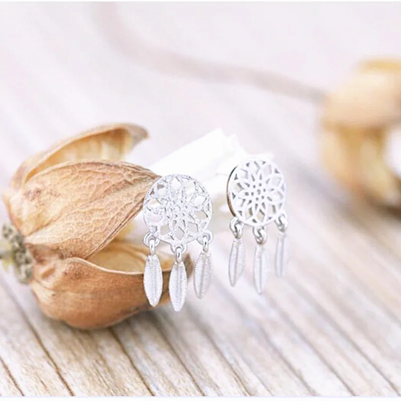 MEETSOFT посеребренные предотвращающие аллергию модные серьги-капли для женщин