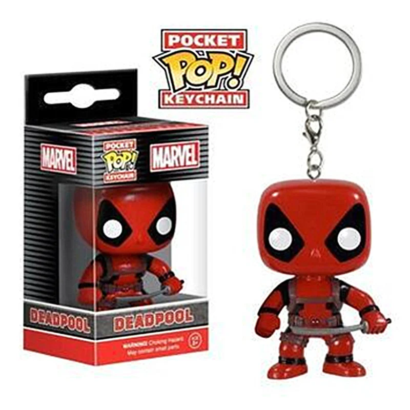 Funko pop игрушки Deadpool для детей куклы модель Фигурка Коллекционная модель игрушки для детей подарок - Цвет: key