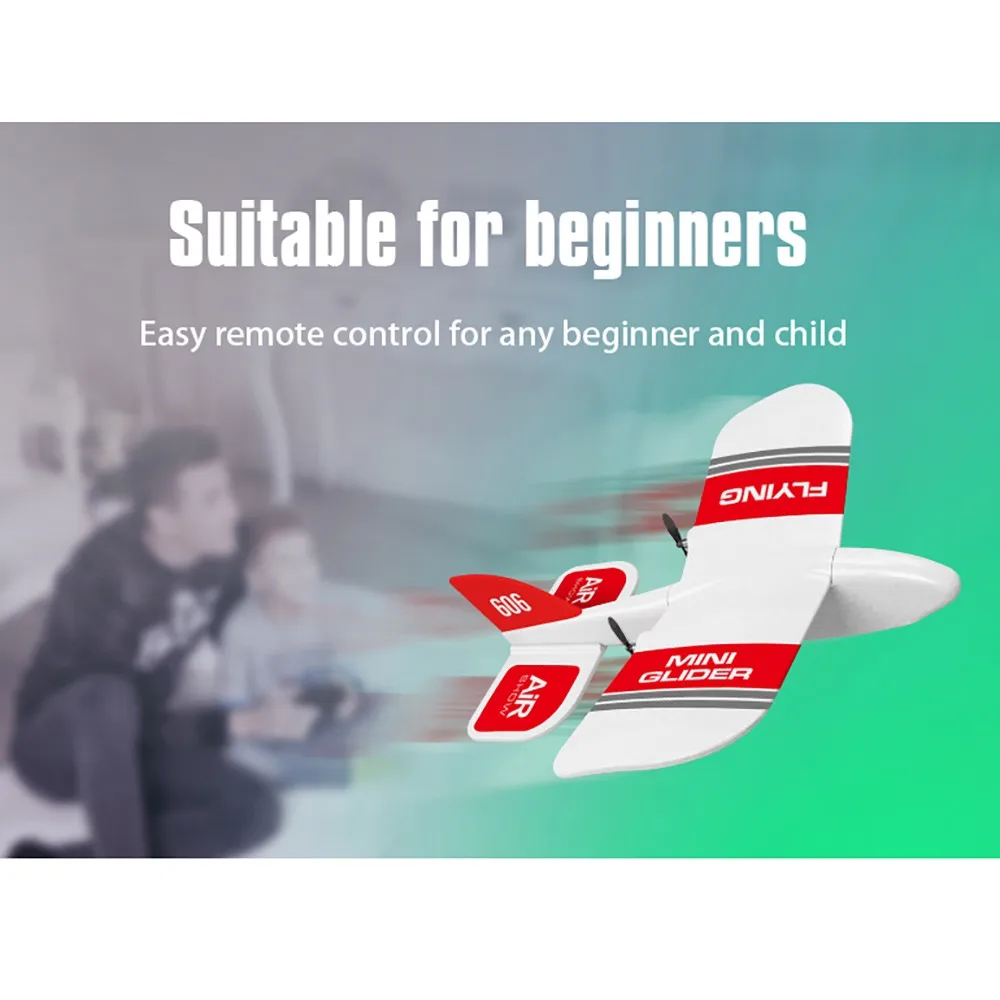 KF606 RC самолет летающий EPP планер из пеноматериала игрушка 15 минут флигт время 2CH