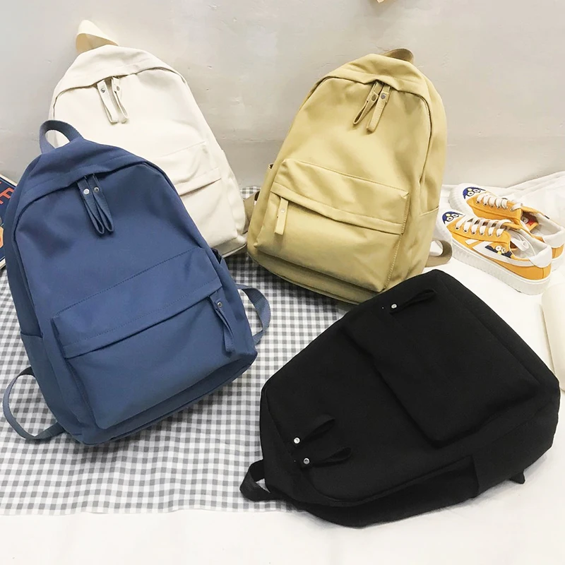 "Женский рюкзак для ноутбука с защитой от кражи, нейлоновый школьный ранец для девочек, 2021"
