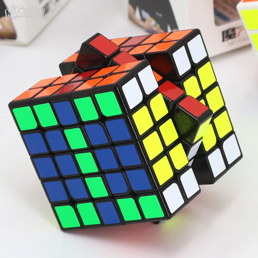 Волшебные кубики Qiyi Mofangge Wushuang 5x5x5 скоростной пазл для соревнований 5x5 квадратные