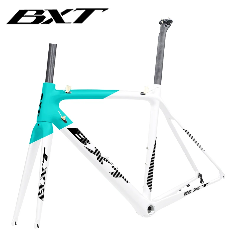 Полностью карбоновая рама для велосипеда велосипедная Рама + вилка подседельный