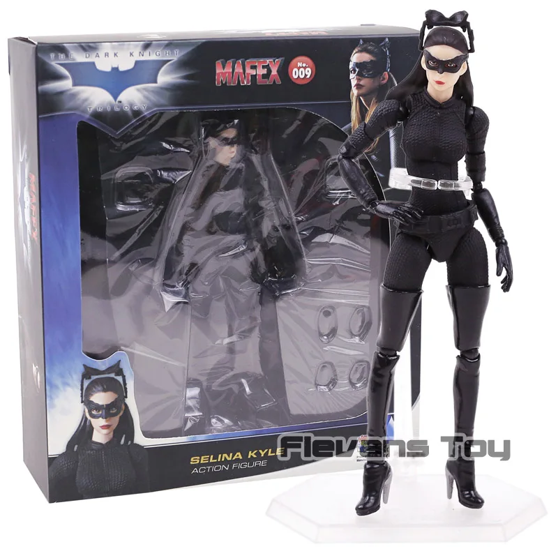 MAFEX DC Лига Справедливости Бэтмен Джокер Супермен Аквамен флэш Селина Кайл ПВХ фигурка Коллекция Модель игрушка кукла - Цвет: 009