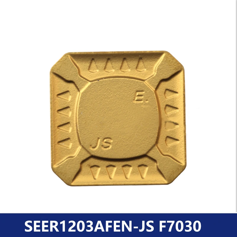 Оригинальные 10 шт. вставки SEER 1203 SEER1203 SEER1203AFENJS F7030 Фрезерный резак поворотные