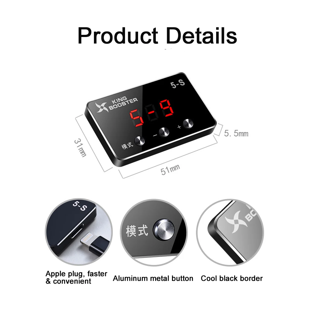 Улучшенный чип отклика дроссельной заслонки автоматическая Замена педали газа