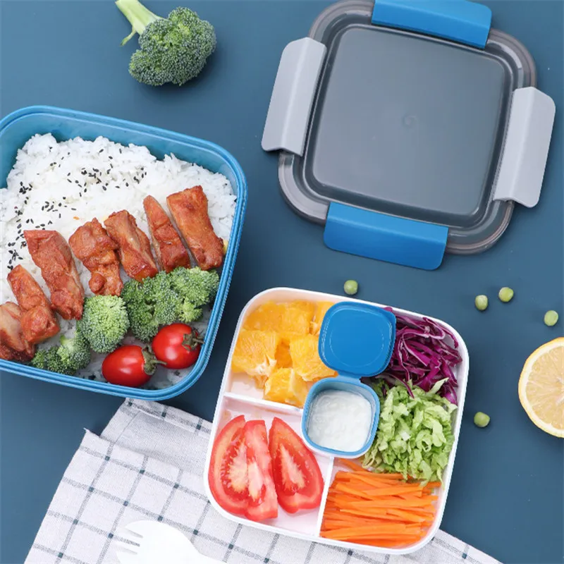 Экологичная пшеничная соломенная суповая чашка портативная пластиковая пряжка