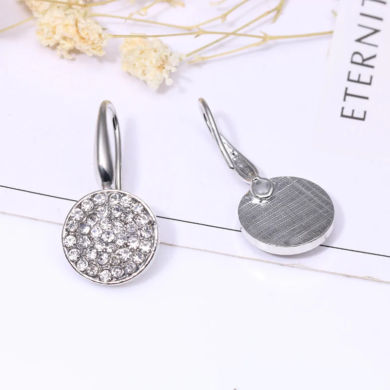 Женские серьги-гвоздики Buipoey Серебристые серьги с крыльями в европейском стиле