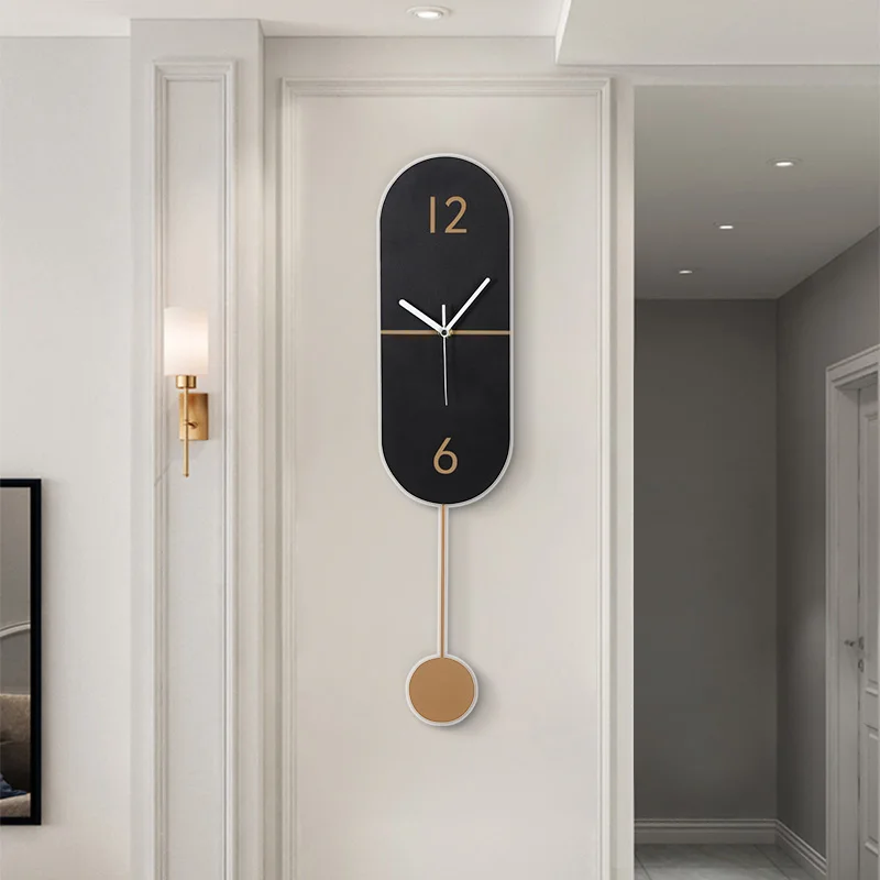 

Creative Nordic Fashion Office Wall Clock Silent Battery Simple Modern Wall Clock Large Horloge Murale Home Decor Modern BK50BG