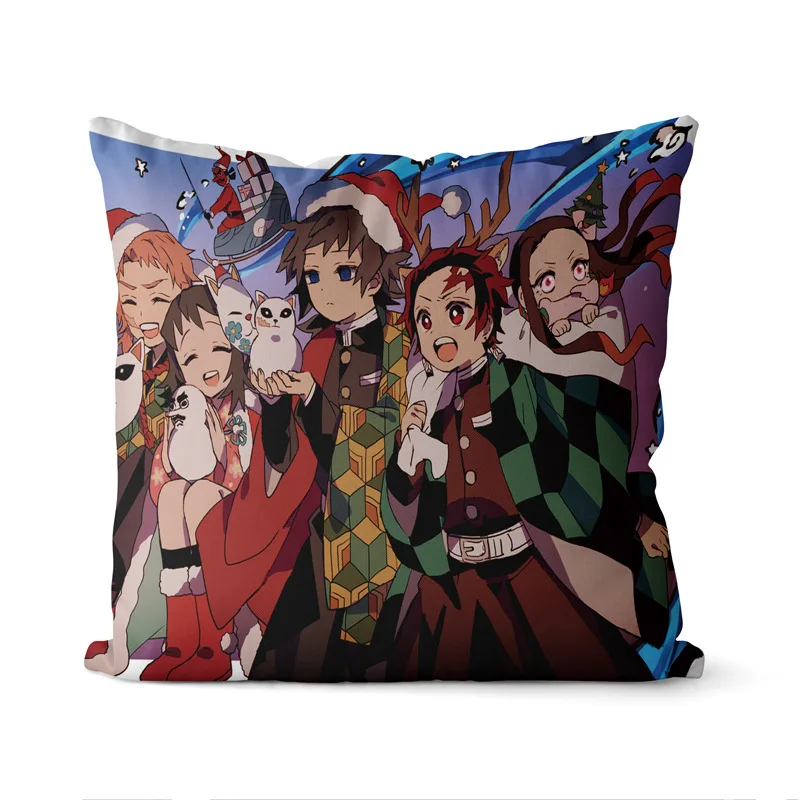 Наволочка из японского аниме с изображением рассекающего демонов киметасу No Yaiba